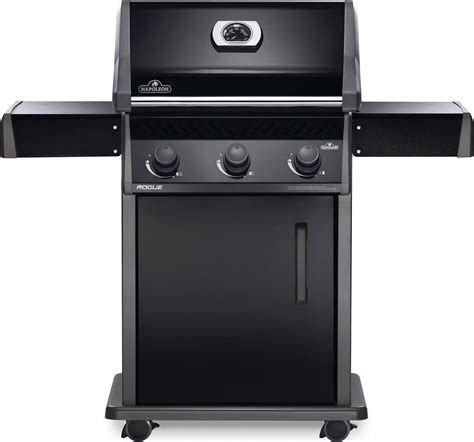 Napoleon grill review - Jan 8, 2023 · 87 Reviews. Napoleon Rogue 365 BBQ Grill, Black, Propane Gas - R365SBPK-1-OB - With Two Burners and Range Gas Side Burner, Barbecue Gas Cart, Folding Sideshelves, Instant Failsafe Ignition. The Rogue 365 features 2 main burners, 37,000 total BTU's, and 365 square inches of total grilling area as well as a range... 